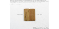 Torrified pine wood inserts (set)